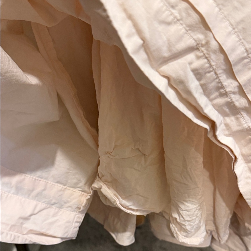 Anthropologie Pale Blush Tiered V-Neck The Somerset Maxi dress small - Picture 6 of 7